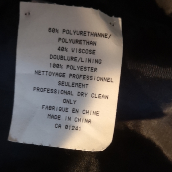 Faux Leather Jacket - Picture 4 of 4